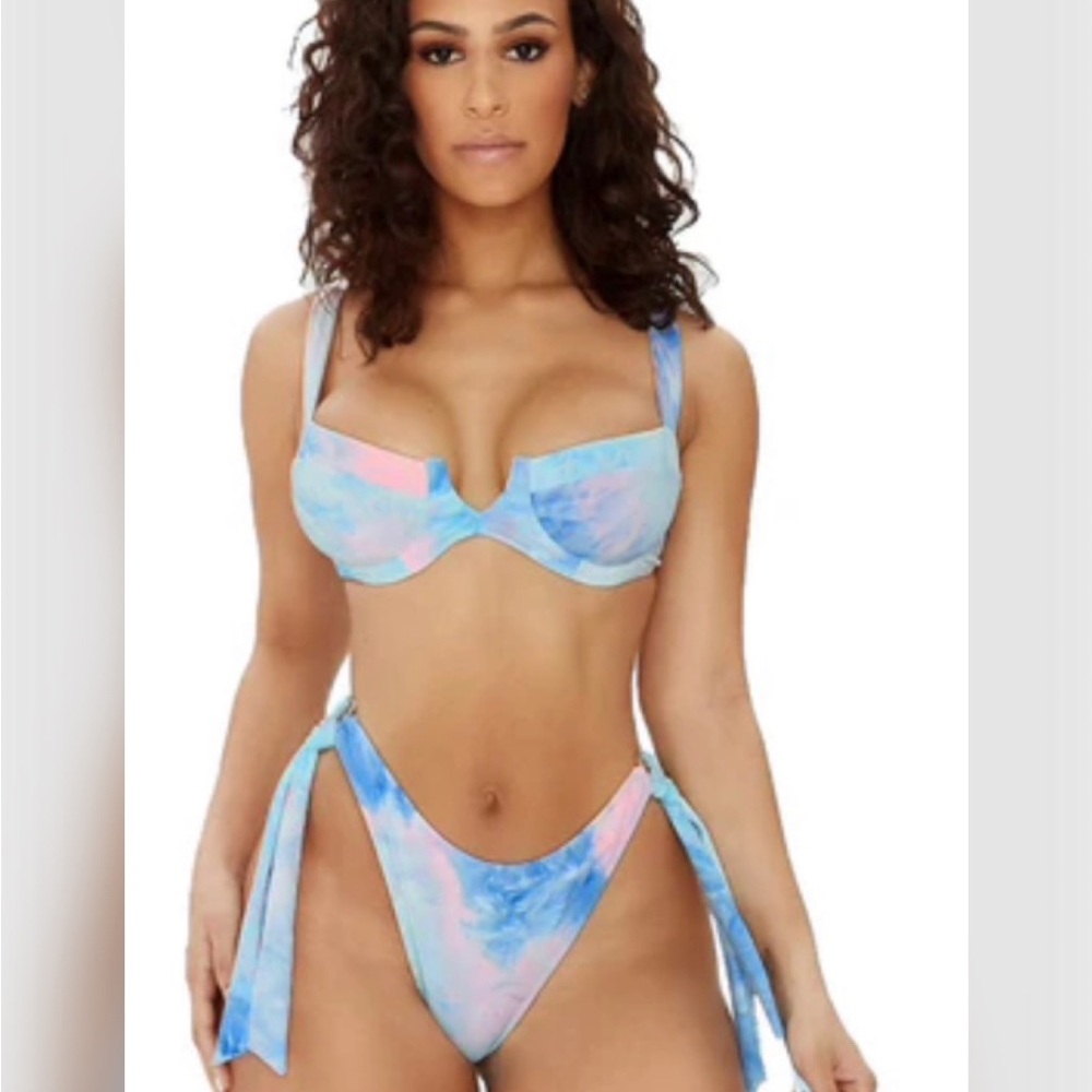Vibrant Tie-Dye Bikini Set